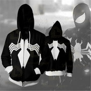 Unisex Men Hooded Venom Spider 3D Printed Hoodies